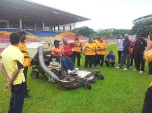 Training officials of Natl Sports Council (MSN)