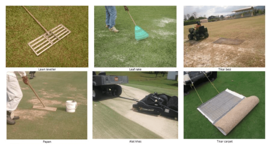 alat tool topdress rata