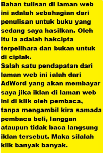 Copyright and please click