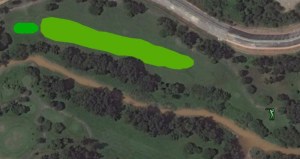 Example of freeway hole