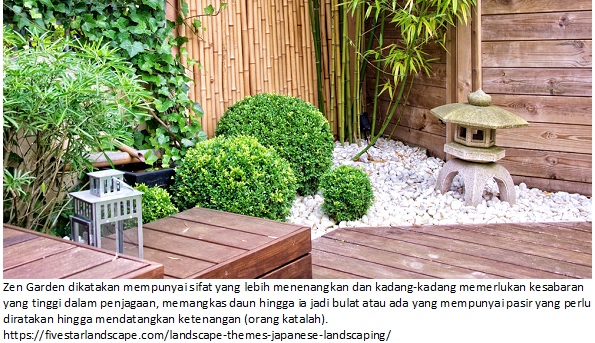 landscape Zen garden